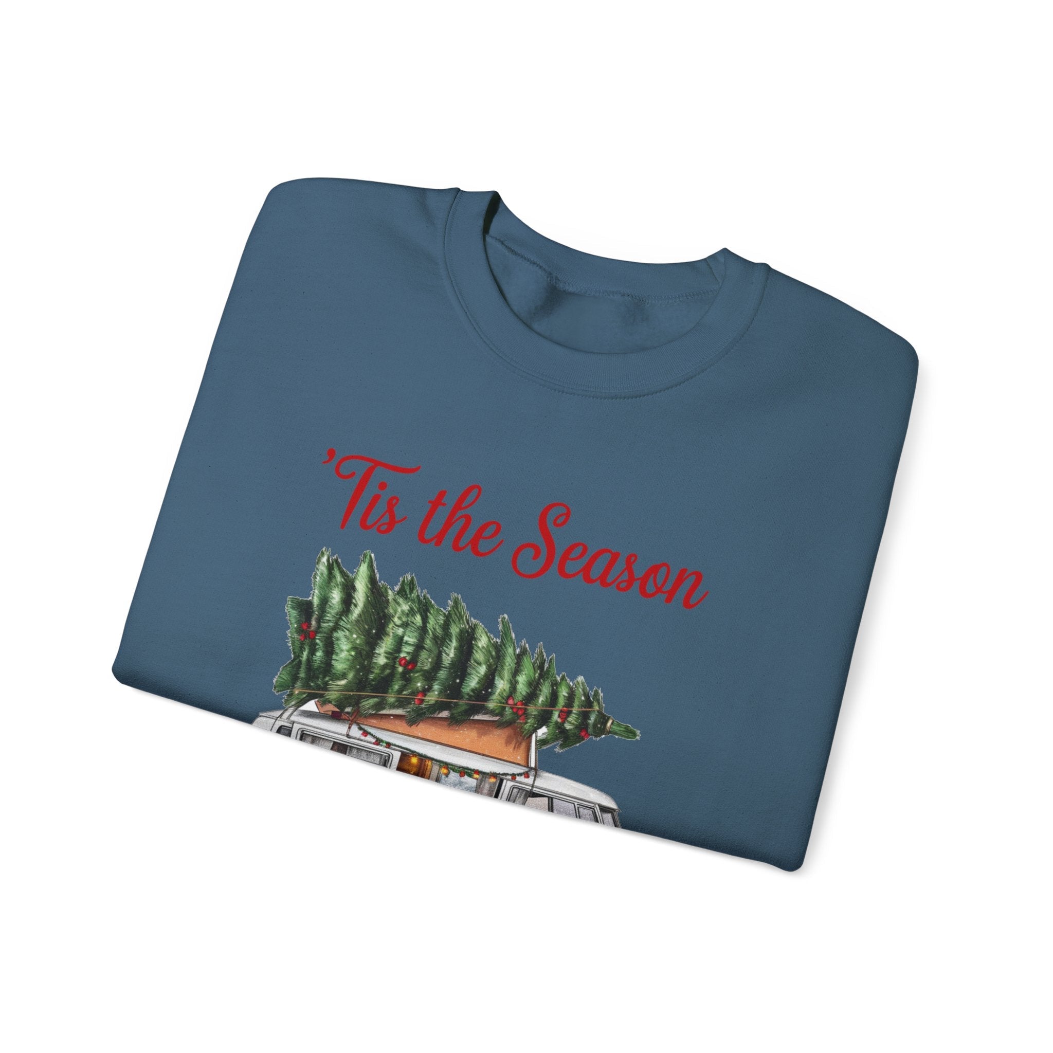 Tis the season Sweatshirt, Christmas Holiday Sweatshirt by PopCultureByDesign36