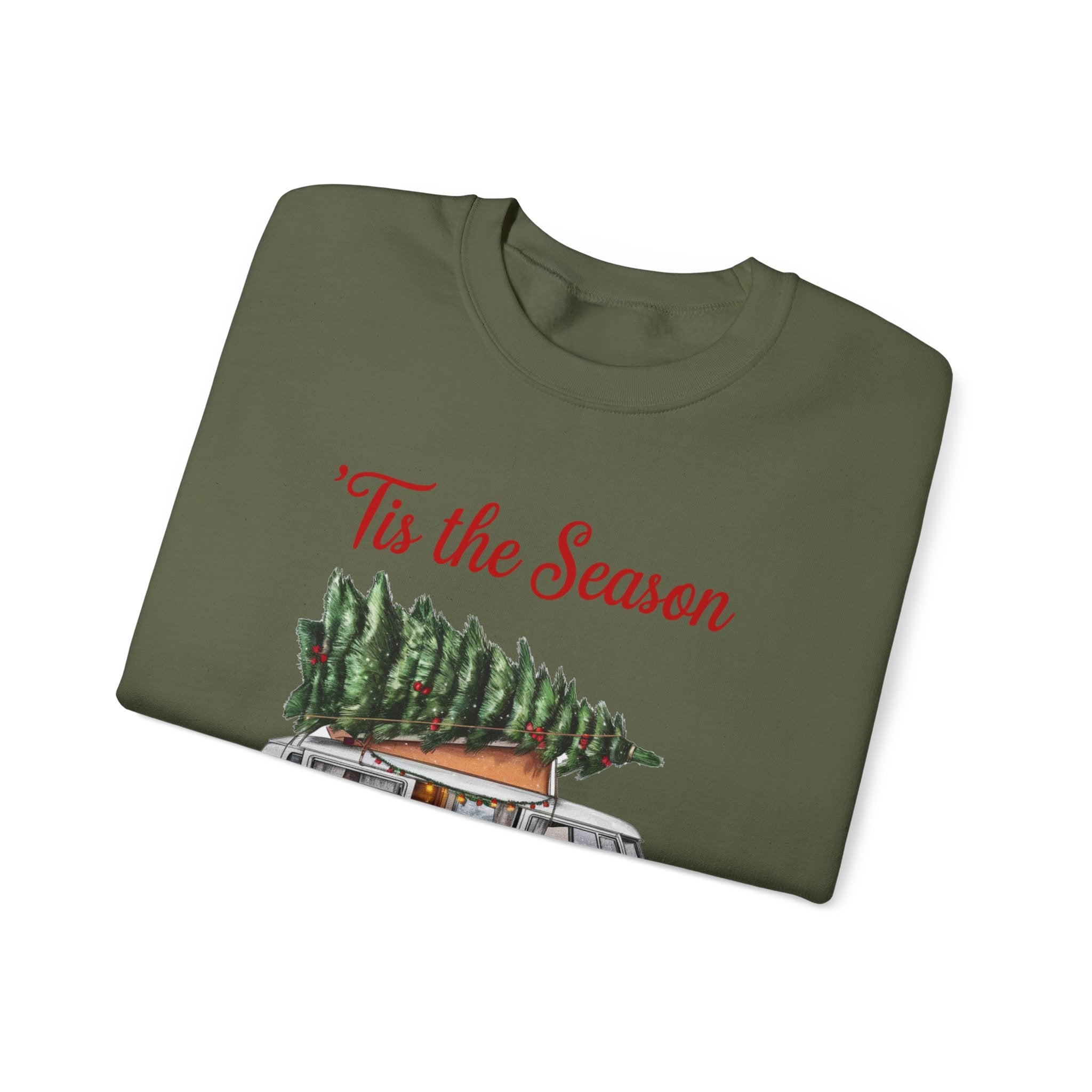 Tis the season Sweatshirt, Christmas Holiday Sweatshirt by PopCultureByDesign36