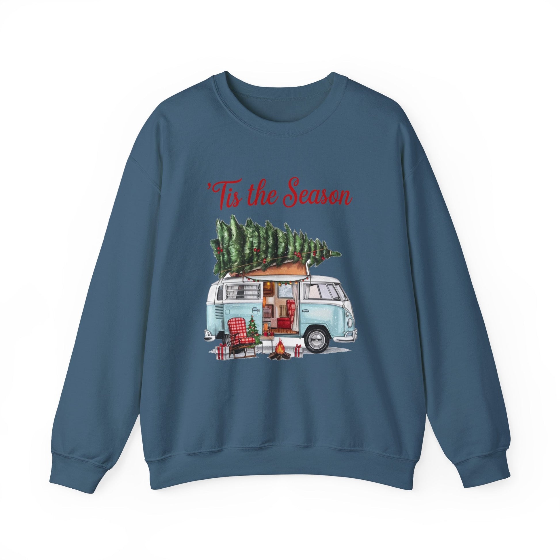 Tis the season Sweatshirt, Christmas Holiday Sweatshirt - Popbydesign