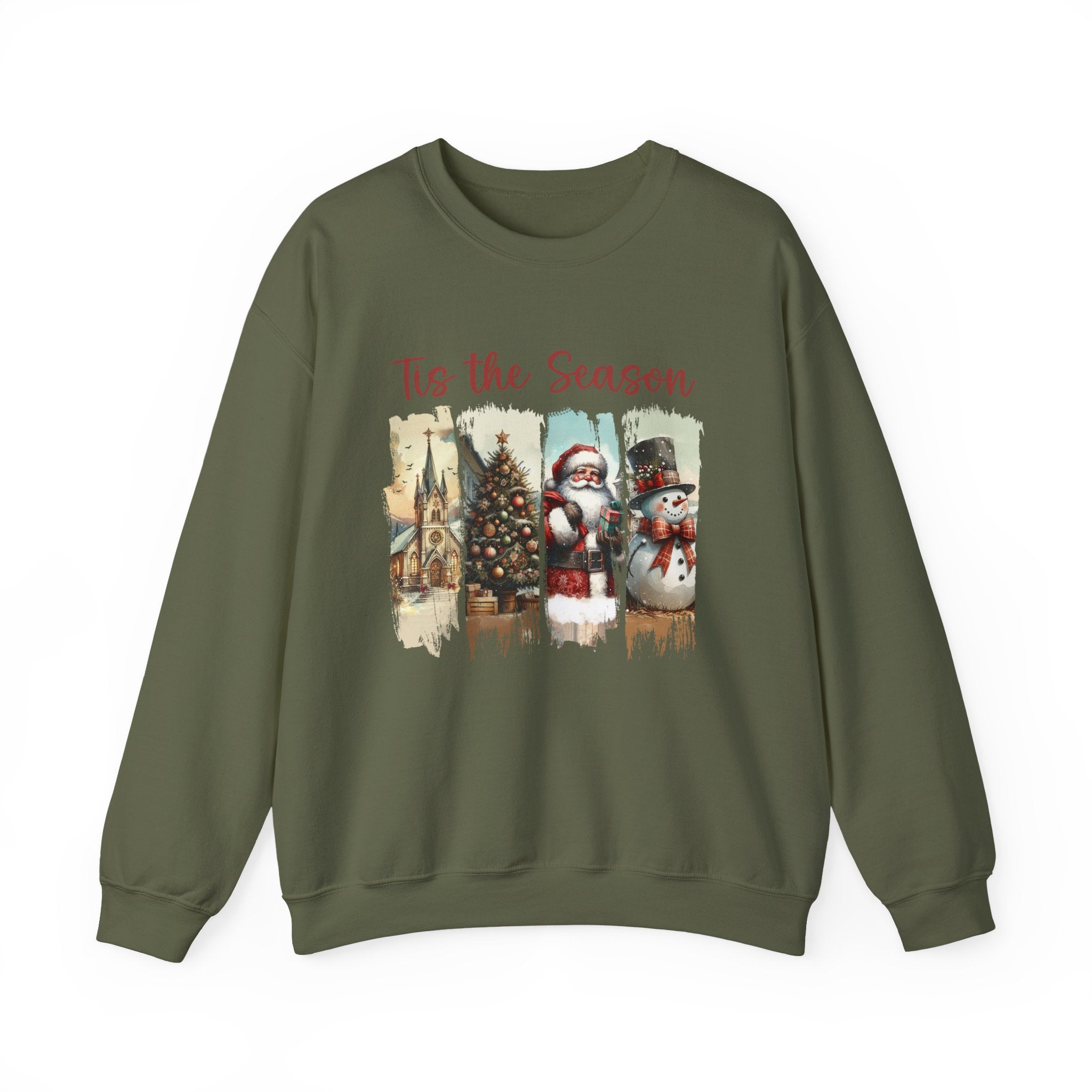 Tis The Season Sweatshirt, Merry Christmas Shirt by PopCultureByDesign36
