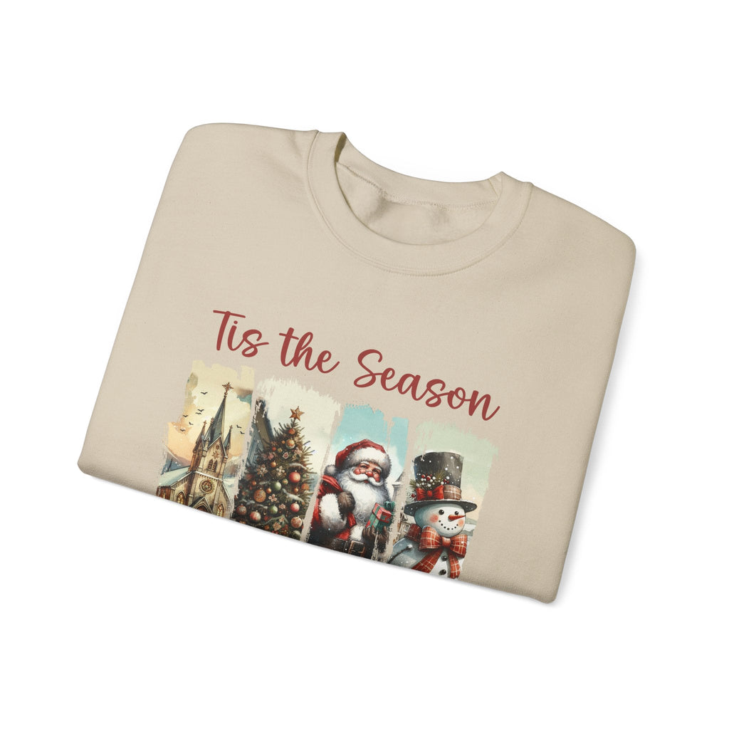 Tis The Season Sweatshirt, Merry Christmas Shirt by PopCultureByDesign36