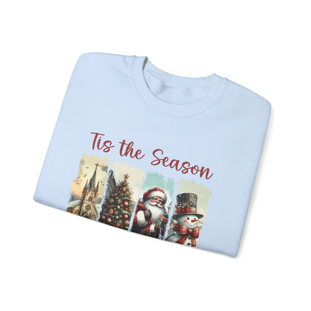 Tis The Season Sweatshirt, Merry Christmas Shirt by PopCultureByDesign36
