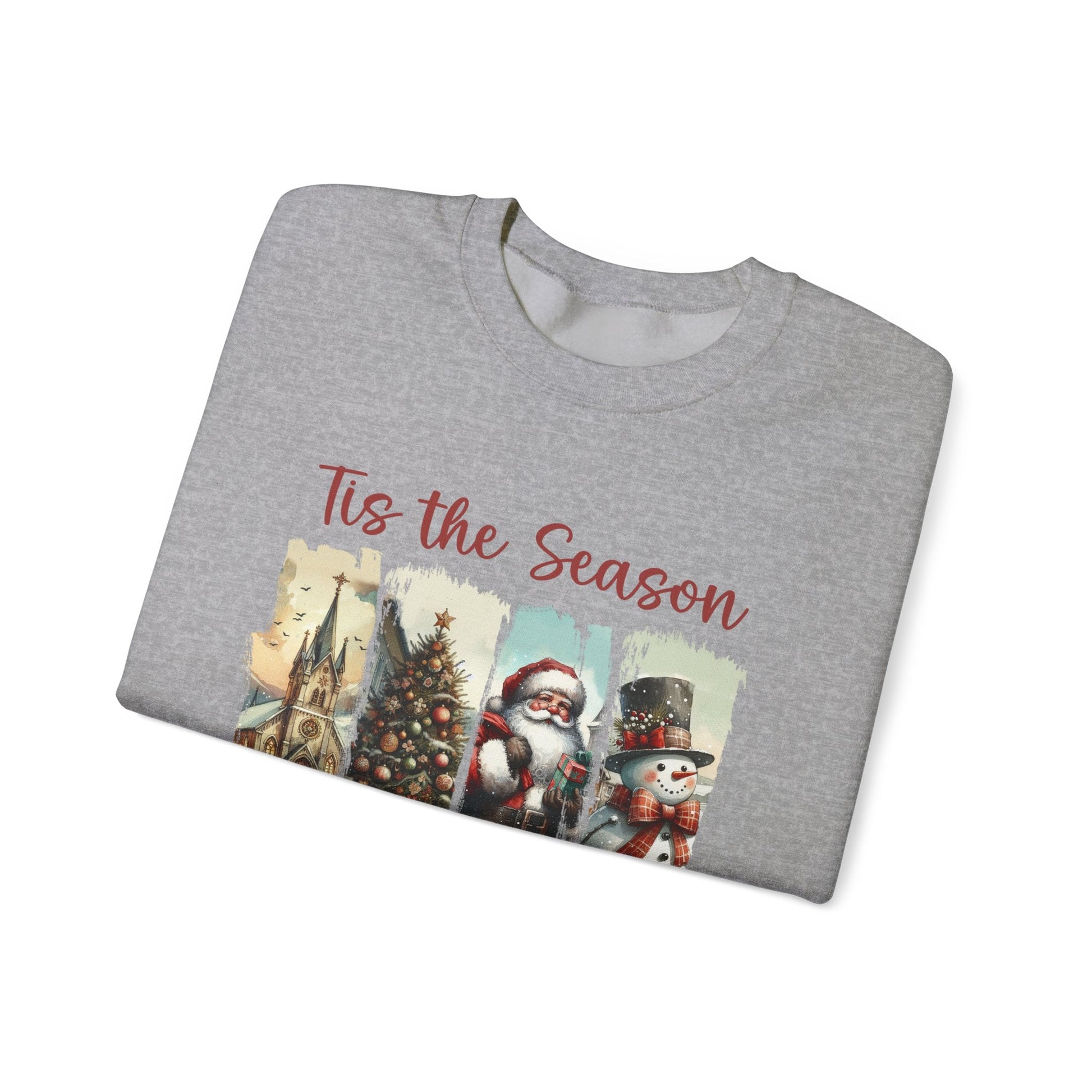 Tis The Season Sweatshirt, Merry Christmas Shirt - Popbydesign