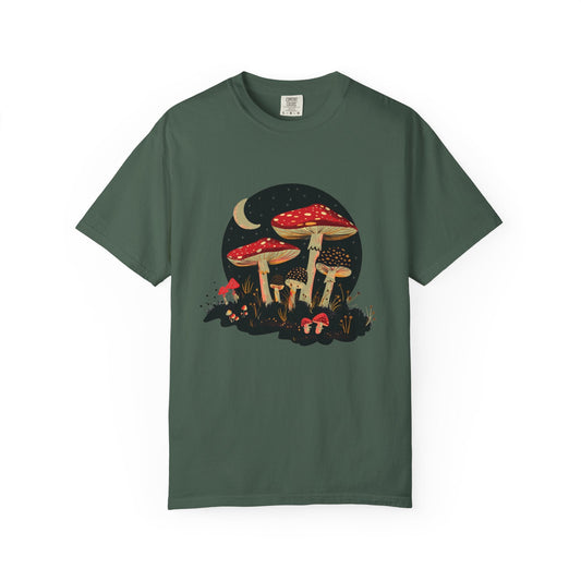 Toadstool Mushroom Apparel, Mushroom Shirt, Nature Tee - Popbydesign