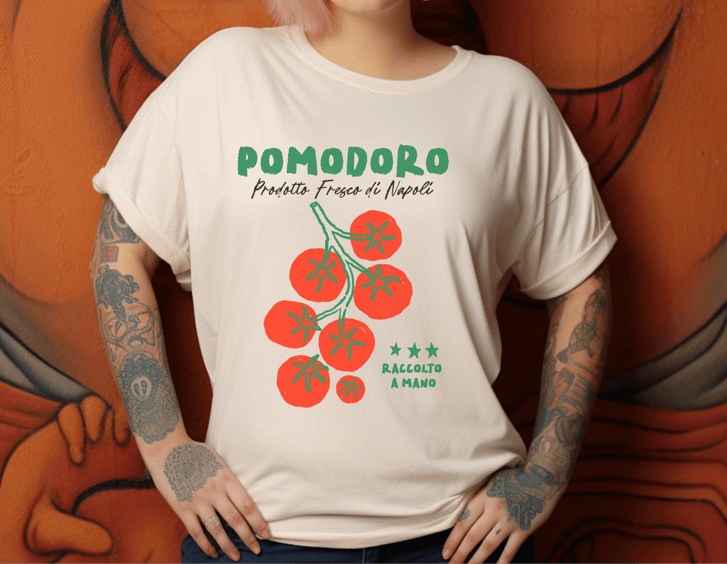 Tomato Shirt, Chef Tee, Garden Shirt, Farmers Market Tshirt by PopCultureByDesign36