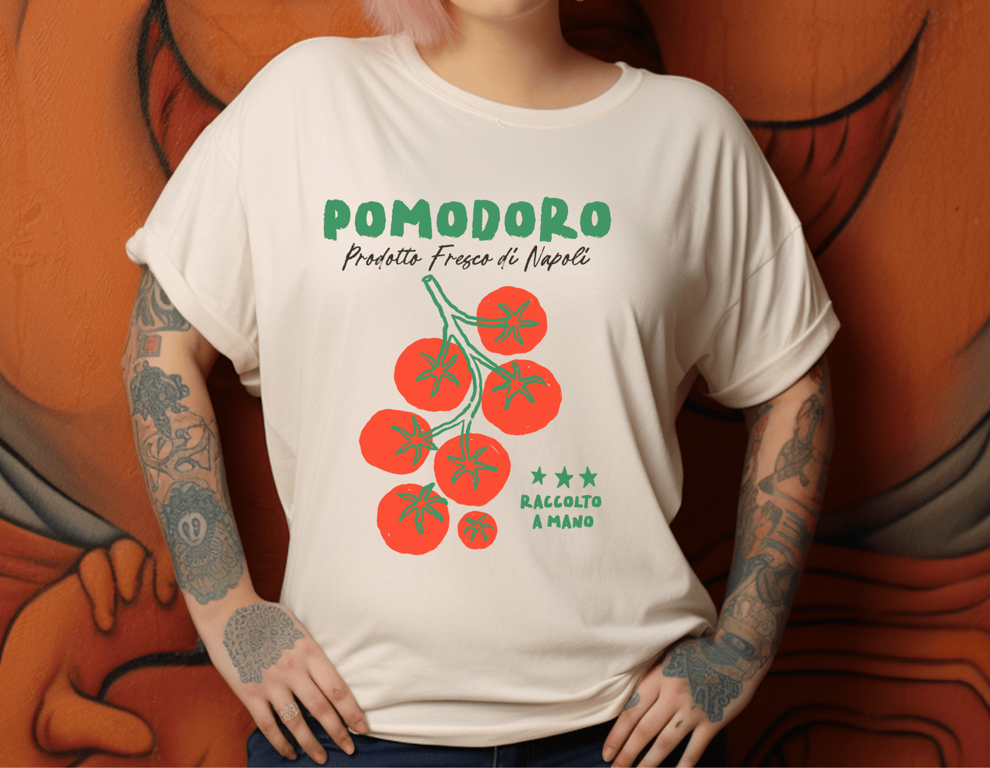 Tomato Shirt, Chef Tee, Garden Shirt, Farmers Market Tshirt - Popbydesign