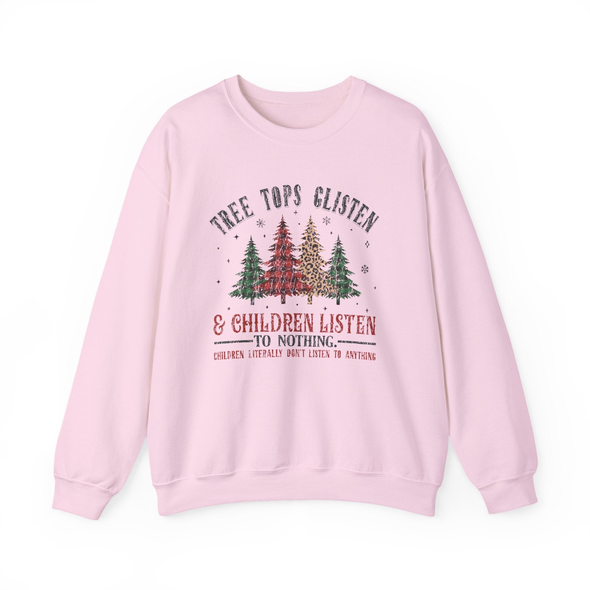 Tree Tops Glisten Sweatshirt, Christmas Sweatshirt by PopCultureByDesign36