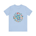 Turtle Ocean Sun T-Shirt, Floral Turtle Shirt, Boho Beach Tshirt by PopCultureByDesign36