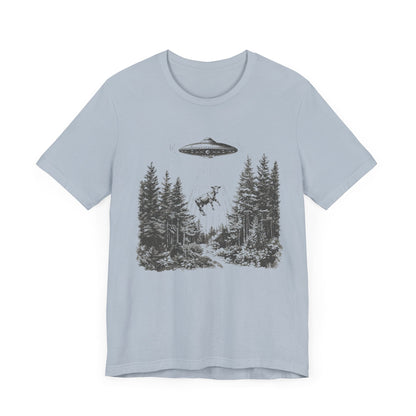 Ufo Cow Shirt, Retro T-Shirt, Vintage Cow Ufo TShirt, Ufo Graphic Tee - Popbydesign