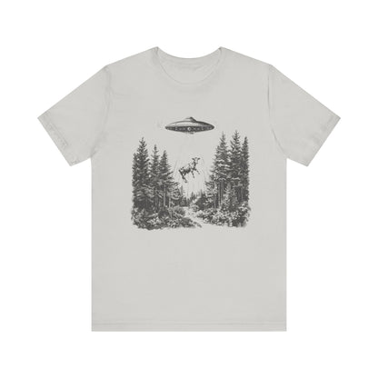 Ufo Cow Shirt, Retro T-Shirt, Vintage Cow Ufo TShirt, Ufo Graphic Tee - Popbydesign