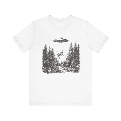 Ufo Cow Shirt, Retro T-Shirt, Vintage Cow Ufo TShirt, Ufo Graphic Tee - Popbydesign