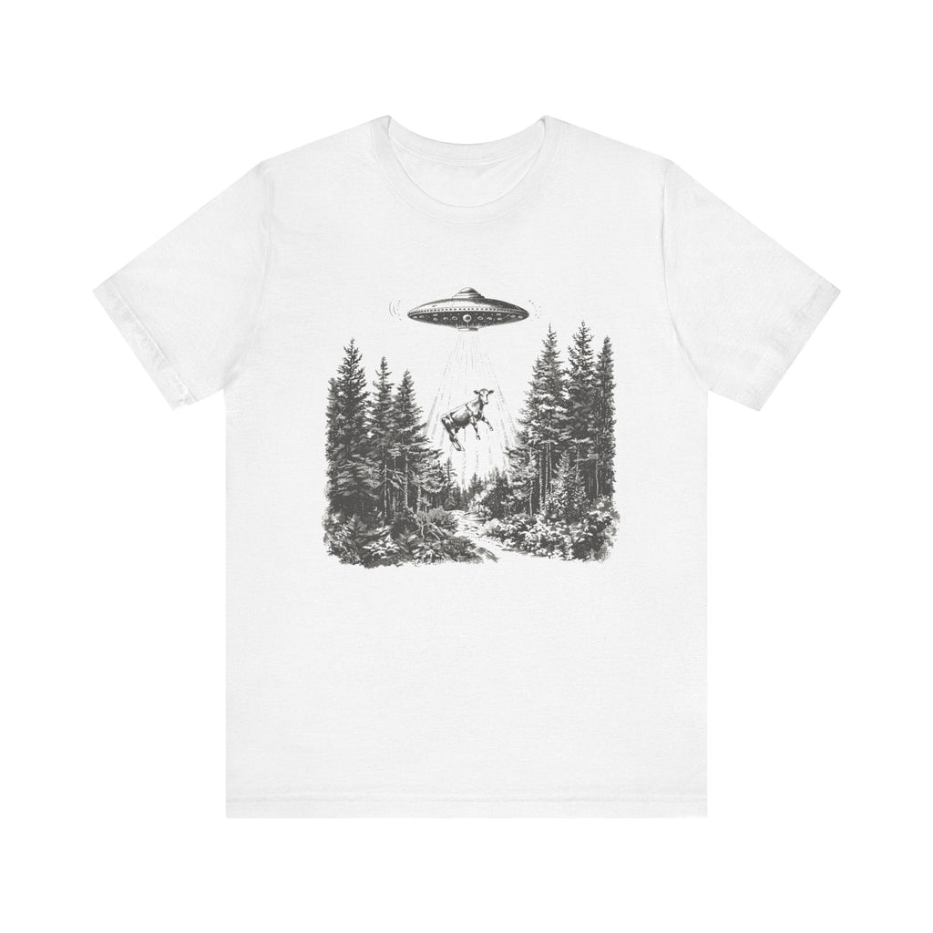 Ufo Cow Shirt, Retro T-Shirt, Vintage Cow Ufo TShirt, Ufo Graphic Tee by PopCultureByDesign36