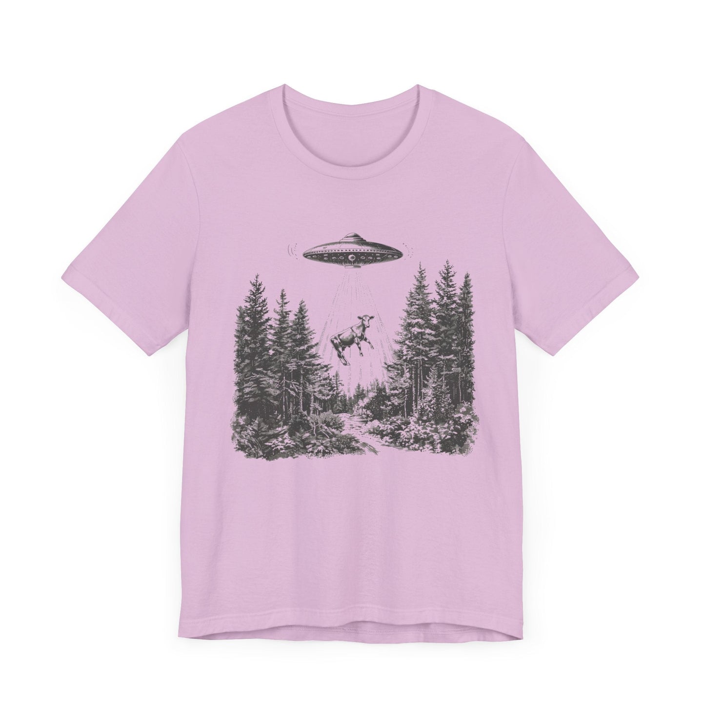 Ufo Cow Shirt, Retro T-Shirt, Vintage Cow Ufo TShirt, Ufo Graphic Tee - Popbydesign