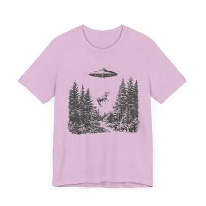 Ufo Cow Shirt, Retro T-Shirt, Vintage Cow Ufo TShirt, Ufo Graphic Tee - Popbydesign