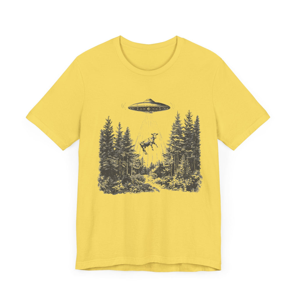 Ufo Cow Shirt, Retro T-Shirt, Vintage Cow Ufo TShirt, Ufo Graphic Tee by PopCultureByDesign36