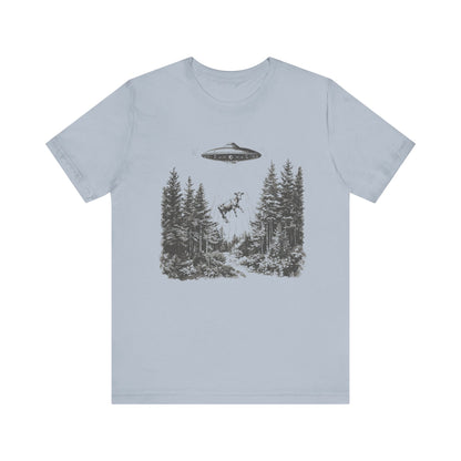 Ufo Cow Shirt, Retro T-Shirt, Vintage Cow Ufo TShirt, Ufo Graphic Tee - Popbydesign