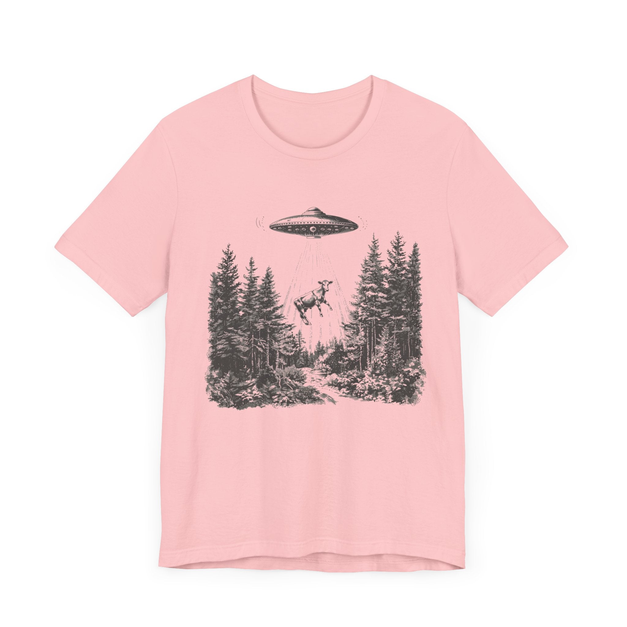 Ufo Cow Shirt, Retro T-Shirt, Vintage Cow Ufo TShirt, Ufo Graphic Tee by PopCultureByDesign36