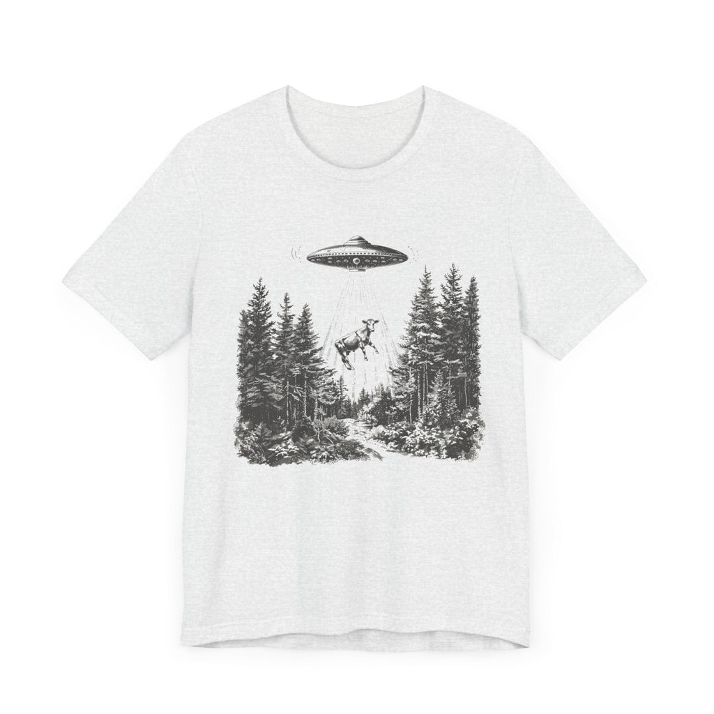 Ufo Cow Shirt, Retro T-Shirt, Vintage Cow Ufo TShirt, Ufo Graphic Tee by PopCultureByDesign36