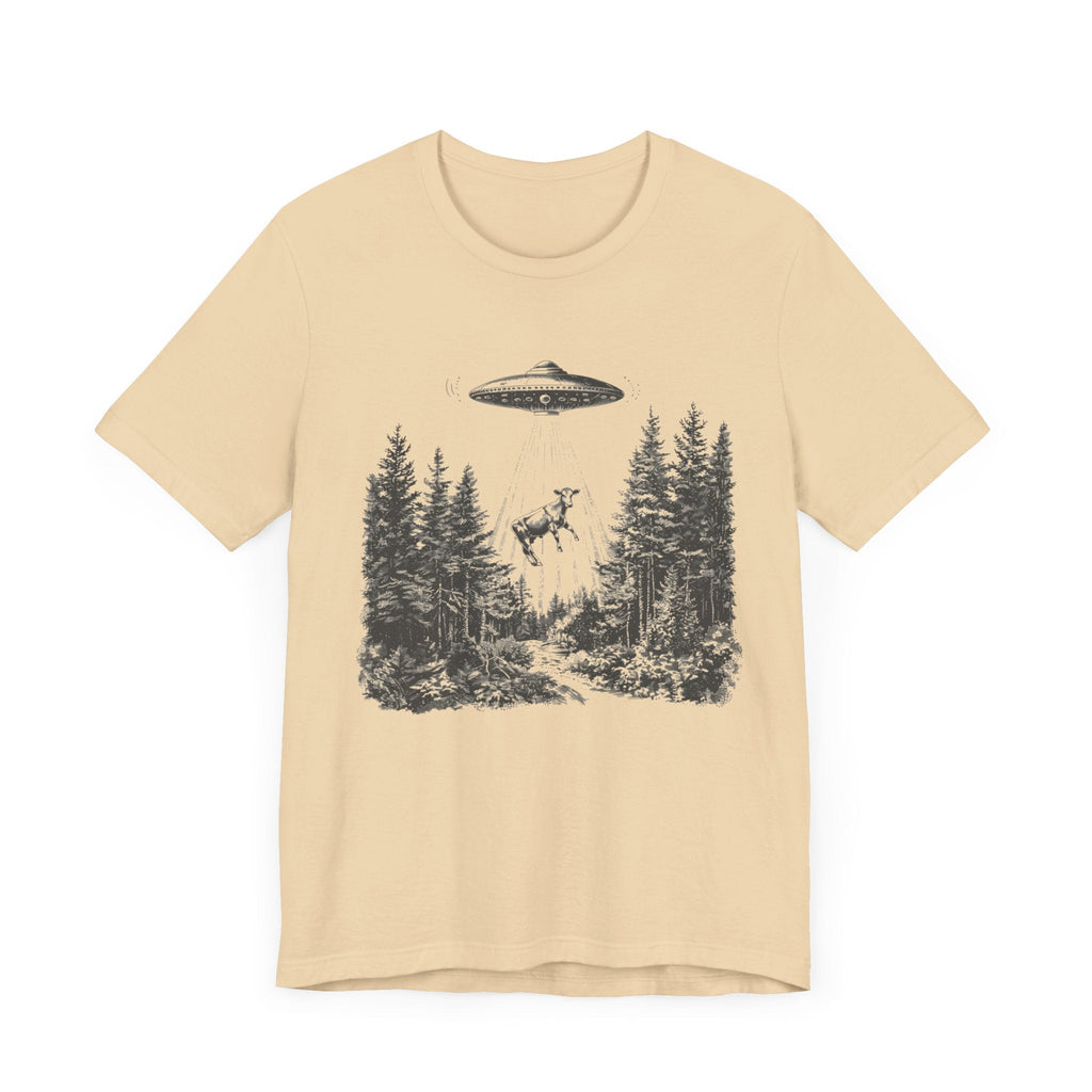 Ufo Cow Shirt, Retro T-Shirt, Vintage Cow Ufo TShirt, Ufo Graphic Tee by PopCultureByDesign36