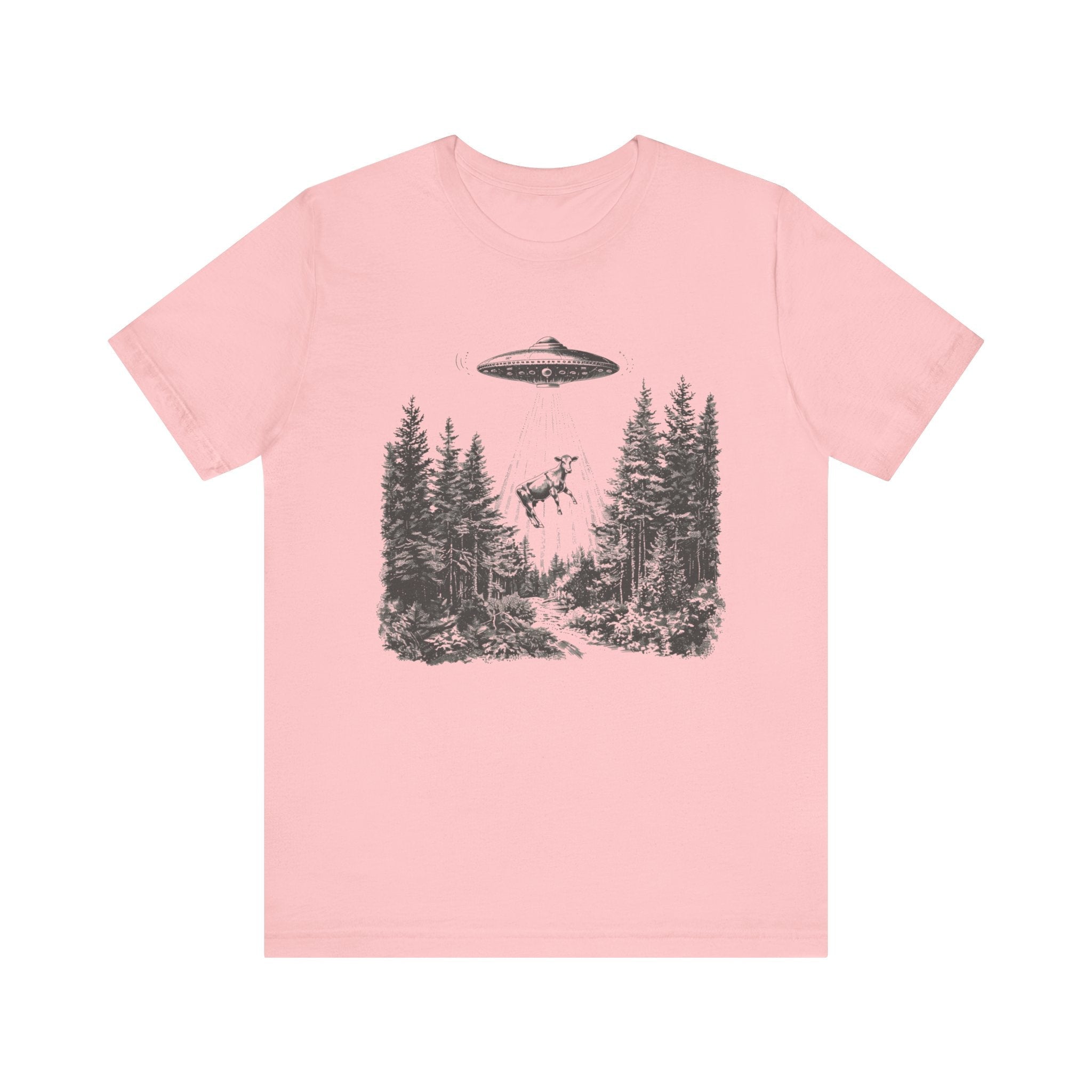 Ufo Cow Shirt, Retro T-Shirt, Vintage Cow Ufo TShirt, Ufo Graphic Tee by PopCultureByDesign36
