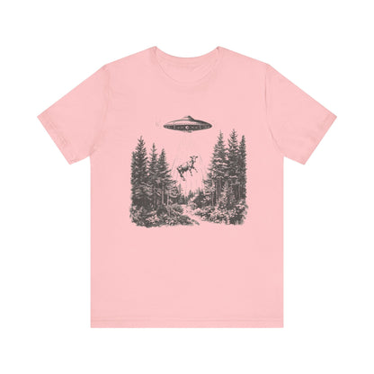 Ufo Cow Shirt, Retro T-Shirt, Vintage Cow Ufo TShirt, Ufo Graphic Tee - Popbydesign