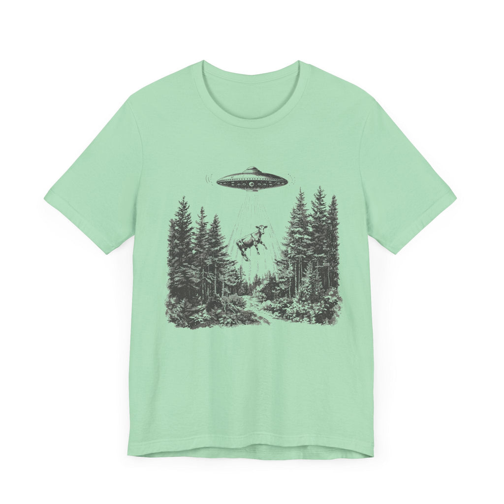 Ufo Cow Shirt, Retro T-Shirt, Vintage Cow Ufo TShirt, Ufo Graphic Tee by PopCultureByDesign36