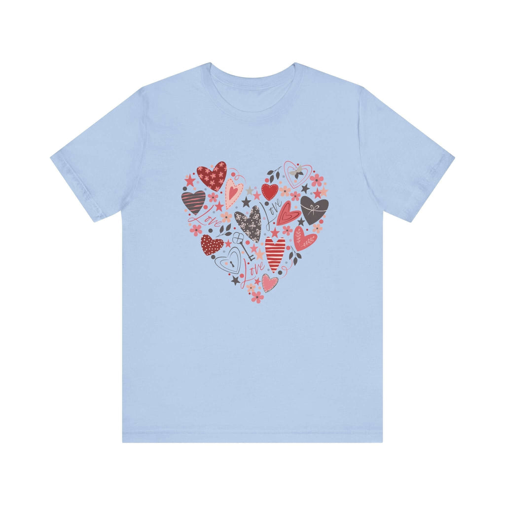 Valentine Heart Shirt, Heart Shirt, Love Shirt, Valentine Shirt by PopCultureByDesign36