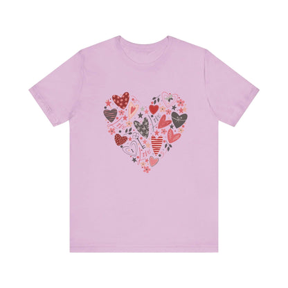 Valentine Heart Shirt, Heart Shirt, Love Shirt, Valentine Shirt - Popbydesign