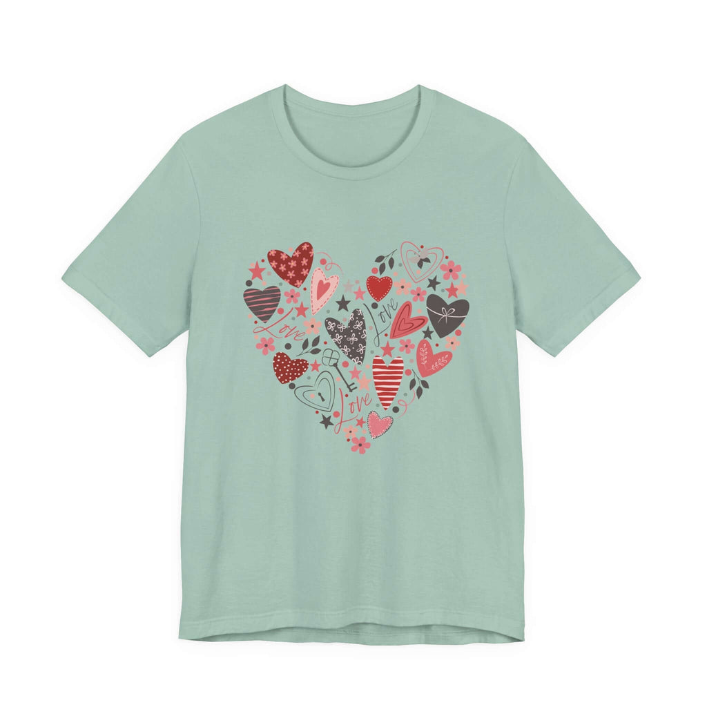 Valentine Heart Shirt, Heart Shirt, Love Shirt, Valentine Shirt by PopCultureByDesign36
