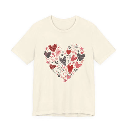 Valentine Heart Shirt, Heart Shirt, Love Shirt, Valentine Shirt - Popbydesign