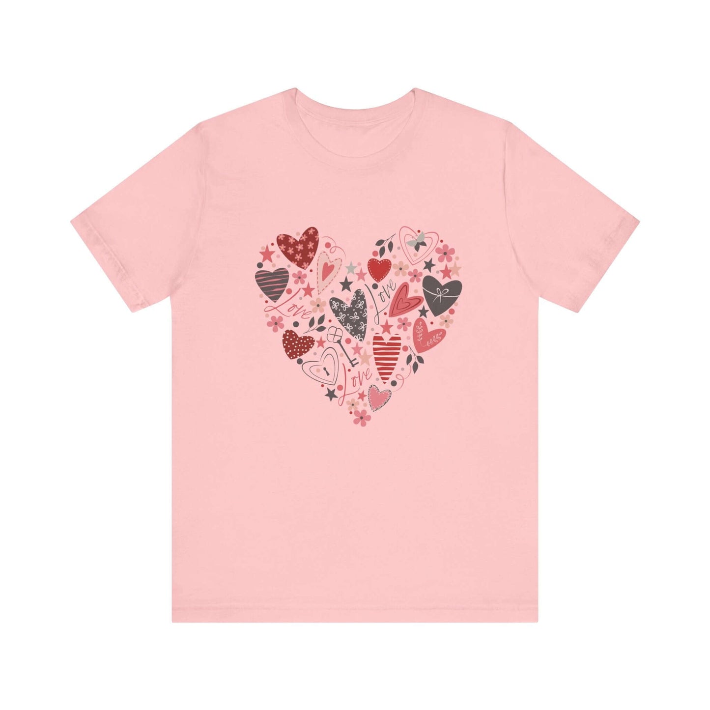Valentine Heart Shirt, Heart Shirt, Love Shirt, Valentine Shirt - Popbydesign