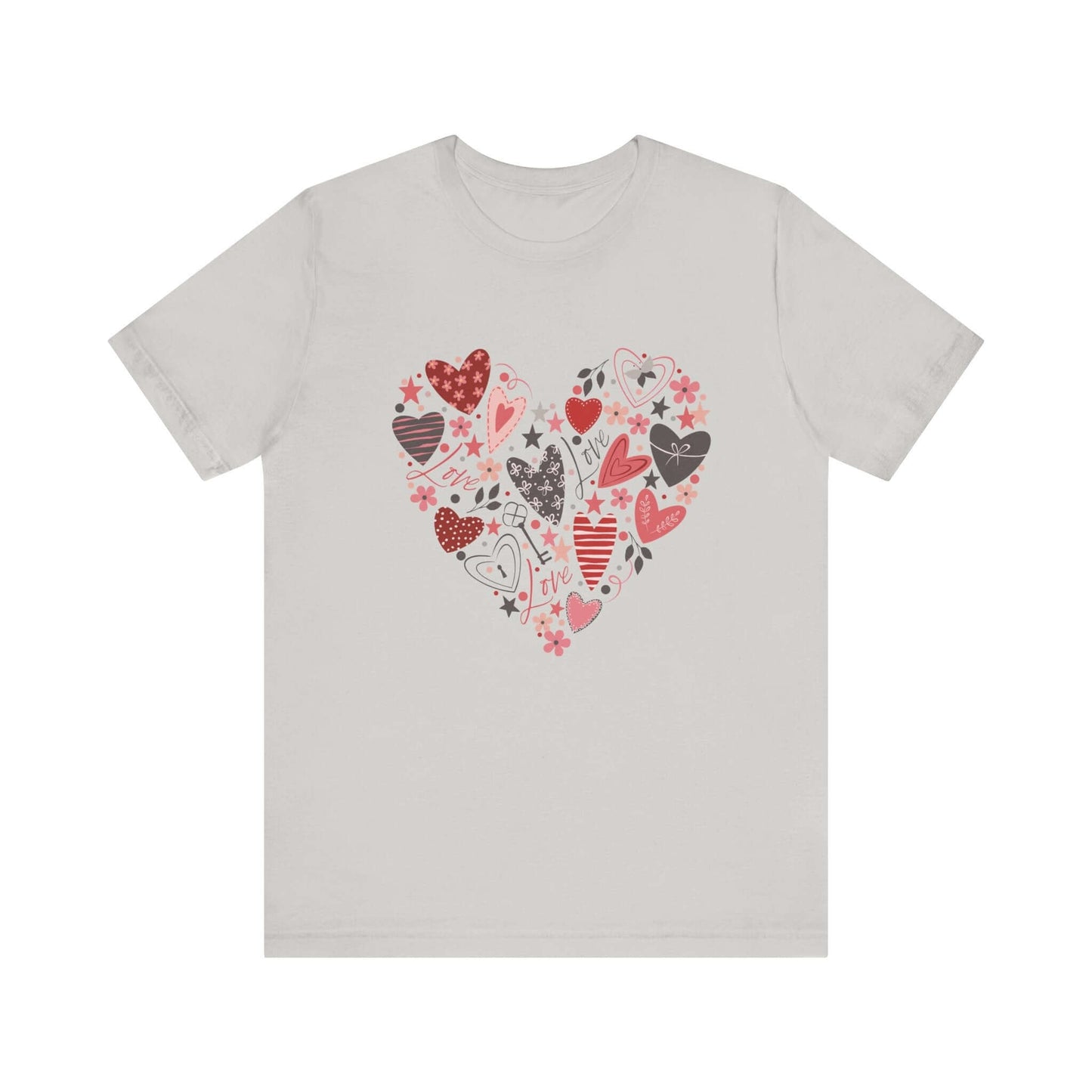 Valentine Heart Shirt, Heart Shirt, Love Shirt, Valentine Shirt - Popbydesign