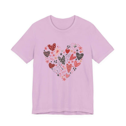 Valentine Heart Shirt, Heart Shirt, Love Shirt, Valentine Shirt - Popbydesign