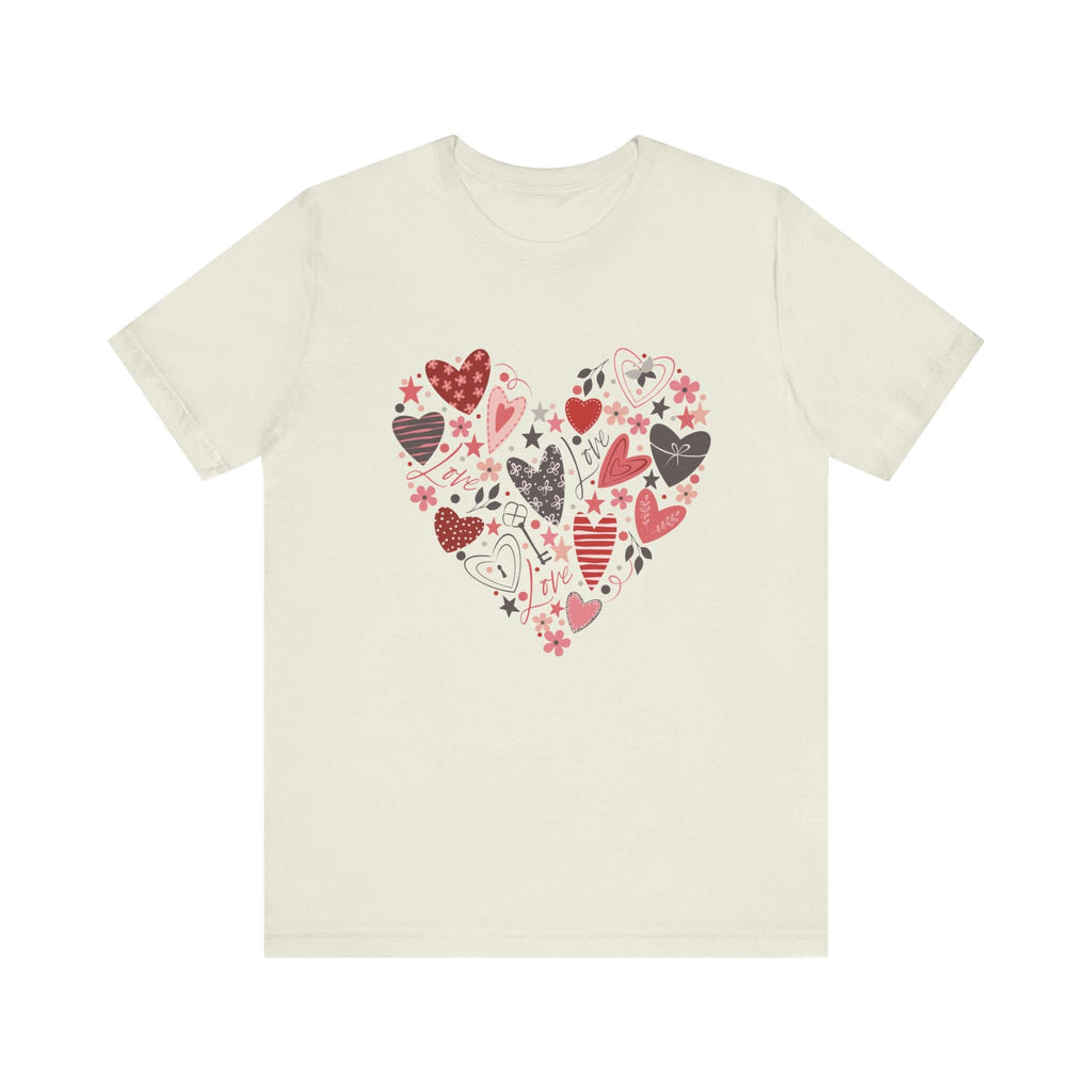 Valentine Heart Shirt, Heart Shirt, Love Shirt, Valentine Shirt by PopCultureByDesign36