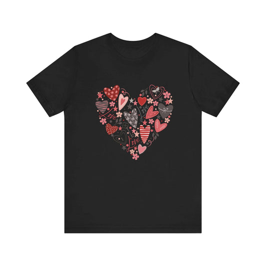 Valentine Heart Shirt, Heart Shirt, Love Shirt, Valentine Shirt - Popbydesign