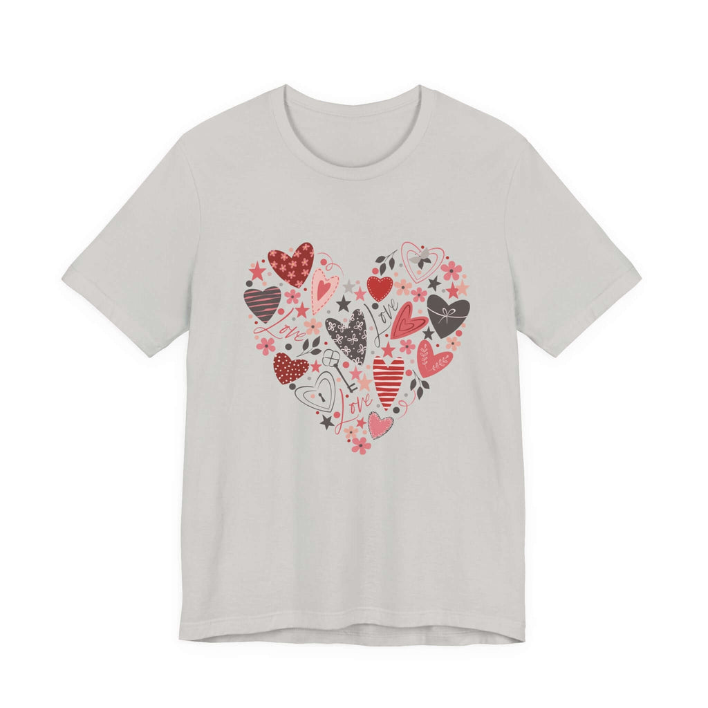 Valentine Heart Shirt, Heart Shirt, Love Shirt, Valentine Shirt by PopCultureByDesign36
