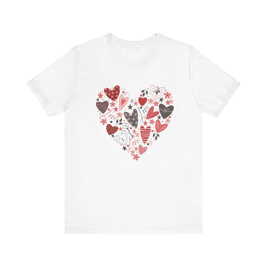 Valentine Heart Shirt, Heart Shirt, Love Shirt, Valentine Shirt by PopCultureByDesign36