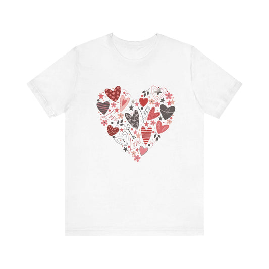 Valentine Heart Shirt, Heart Shirt, Love Shirt, Valentine Shirt - Popbydesign