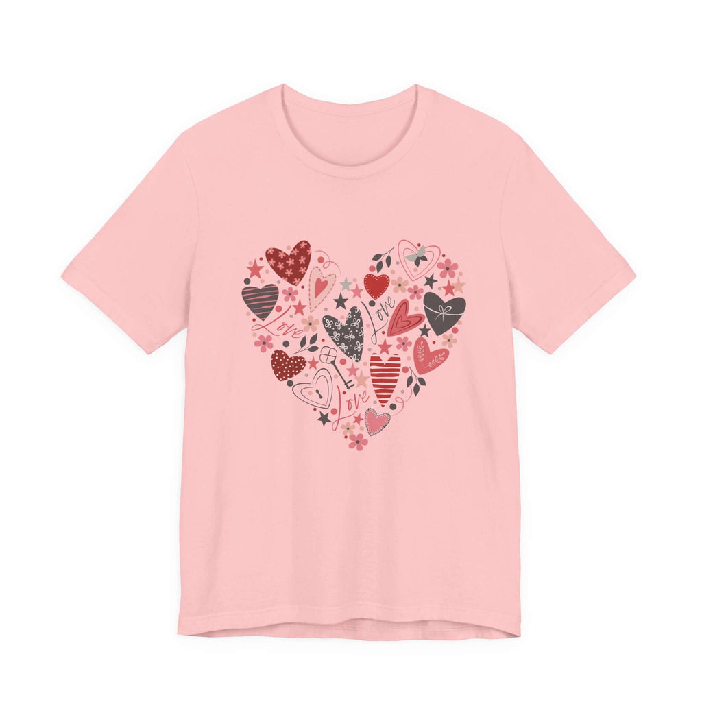 Valentine Heart Shirt, Heart Shirt, Love Shirt, Valentine Shirt by PopCultureByDesign36
