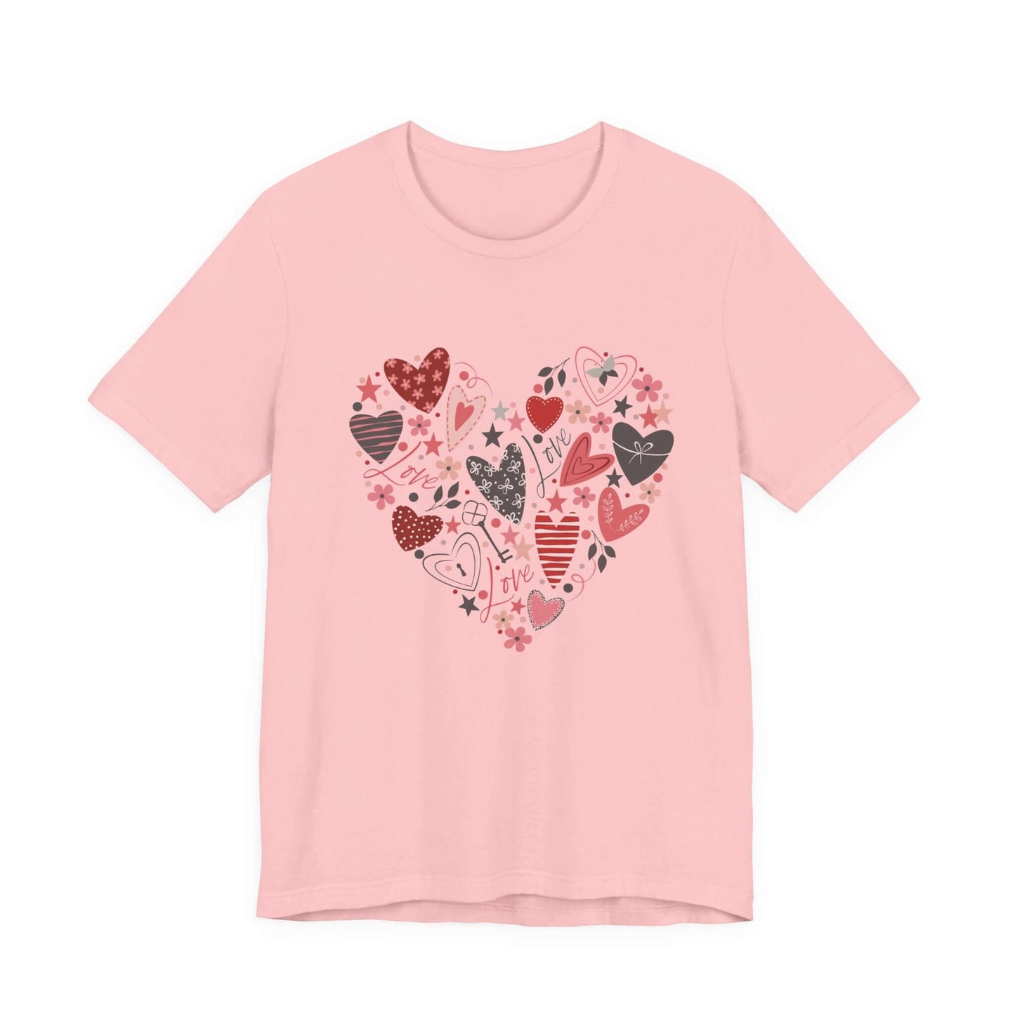 Valentine Heart Shirt, Heart Shirt, Love Shirt, Valentine Shirt - Popbydesign