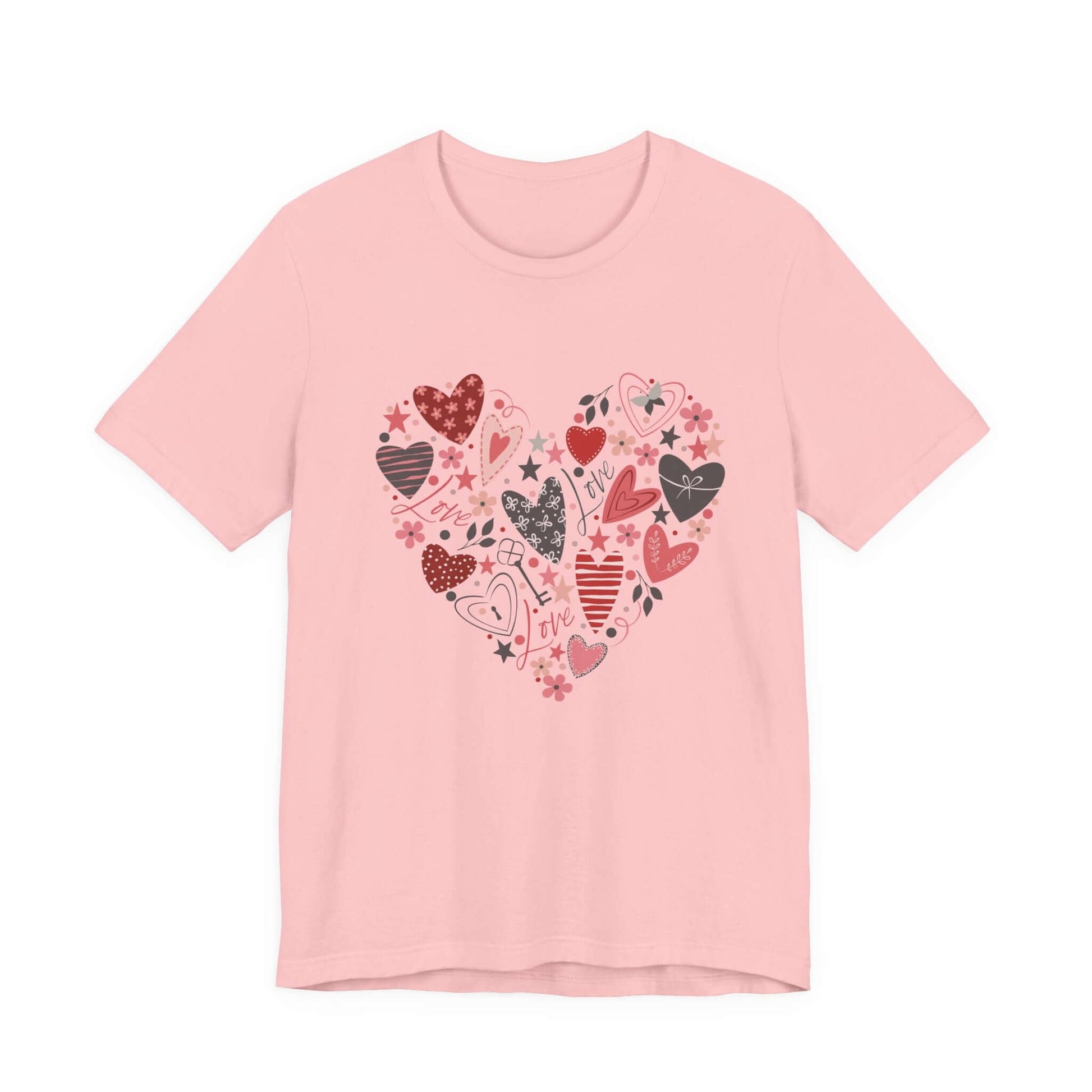 Valentine Heart Shirt, Heart Shirt, Love Shirt, Valentine Shirt - Popbydesign
