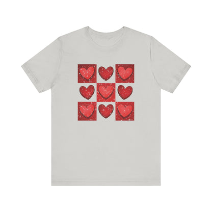 Valentine Heart Shirt, Heart Shirt, Valentines Shirt, Love T - Popbydesign