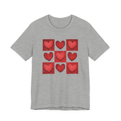 Valentine Heart Shirt, Heart Shirt, Valentines Shirt, Love T - Popbydesign