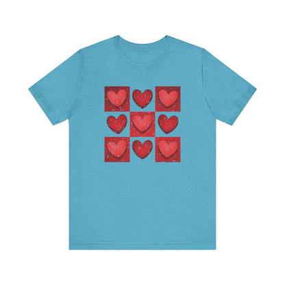 Valentine Heart Shirt, Heart Shirt, Valentines Shirt, Love T - Popbydesign