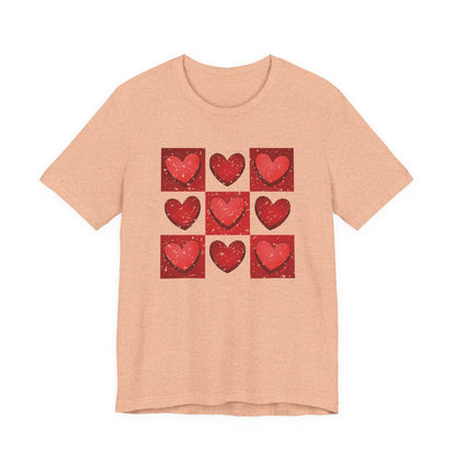Valentine Heart Shirt, Heart Shirt, Valentines Shirt, Love T - Popbydesign