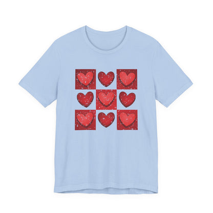 Valentine Heart Shirt, Heart Shirt, Valentines Shirt, Love T - Popbydesign