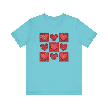 Valentine Heart Shirt, Heart Shirt, Valentines Shirt, Love T - Popbydesign