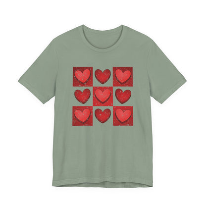 Valentine Heart Shirt, Heart Shirt, Valentines Shirt, Love T - Popbydesign
