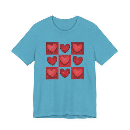 Valentine Heart Shirt, Heart Shirt, Valentines Shirt, Love T - Popbydesign