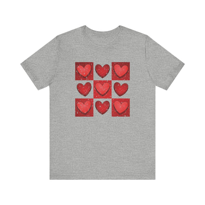 Valentine Heart Shirt, Heart Shirt, Valentines Shirt, Love T - Popbydesign